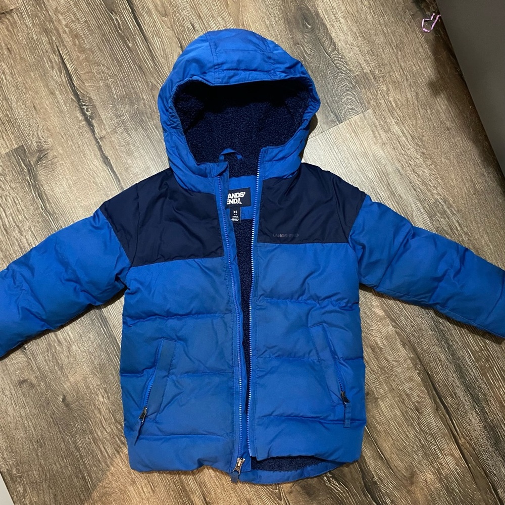 Boys Lands End XS winter jacket